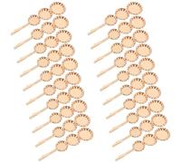 Horquillas Redondas Doradas de Metal 20 Piezas para Manualidades | Bandejas Lisas para Engastar Cabujones, Diseño Diy, para Peinados de Fiesta y Eventos