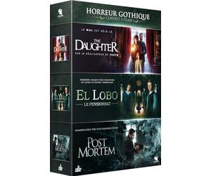 Horreur gothique - Coffret 3 films : The Daughter + El Lobo - Le Pensionnat + Post Mortem [Francia] [DVD]