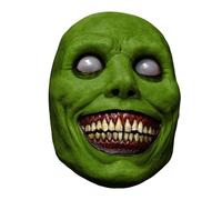 Horrible Devil Mask - Sprooky Latex Halloween Face Face, diseño realista de personajes de terror, horribles expresiones de zombis, máscara de cosplay duradera, accesorios de disfraces diabólicos, aspe