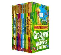 Horrible Geography 12 Books Box Collection Set by Anita Ganeri (Wild Islands, Violent Volacanoes, Stormy Weather, Raging Rivers, Perishing Poles, Odious Oceans, Monster Lakes, Freaky Peaks and more)