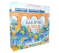 Horrible Guild Railroad Tiles - Juego de Mesa estratégico con planificación de rutas ferroviarias - Juego de Mesa Innovador para la Familia - Alemán - 1-4 Jugadores - A Partir de 8 años