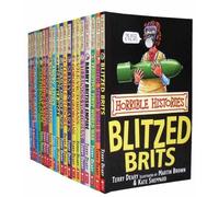Horrible Histories Collection 20 Books Set Pack RRP: £120.00 (Savage Stone Age, Awesome Egyptians, Groovy Greeks, Rotten Romans, Cut-Throat Celts, Smashing Saxons, Vicious Vikings, Stormin Normans , Angry Aztecs, Incredible Incas, Measly Middle Age.) (