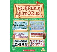 Horrible Histories - Rotten Romans / Captivating Columbus / Challenging China / Groovy Greeks / Extraordinary Explorers / Battling Bolivar [Reino Unido] [DVD]