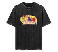 Horrible Histories Unisex T-Shirt Printed tee Graphic Top Men Black Shirt S