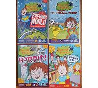HORRID HENRY COLLECTION 4 DVDS (24 episodes): How to be Horrid / Knows It All / Rocking The World / And The Football Friend