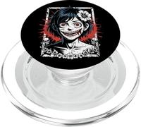 Horror Anime Goth Girl Espeluznante japonés Y2K Horror Manga PopSockets PopGrip para MagSafe