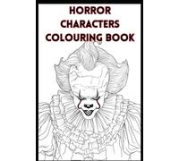 Horror Characters Colouring Book