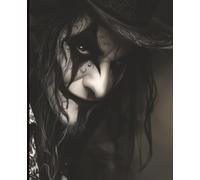 Horror Clown Artwork Composition Book: A Dark College-Ruled Journal for Chilling Notes, Creepy Sketches, and Haunted Writing