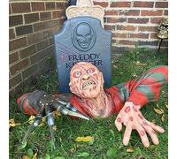 Horror Creeper Zombie Halloween Props Escultura de Resina al Aire Libre Jardín Horror Halloween Props Hogar Fiesta Horror Decoración Regalo
