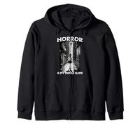 Horror es mi Segundo Nombre, Anime Aterrador Sudadera con Capucha