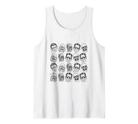 Horror Espeluznante Monstruos de Miedo Halloween Camiseta sin Mangas