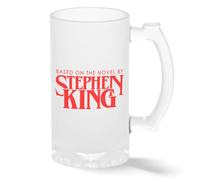 Horror Inspired Based On the novel By Stephen King Taza de cristal pintado transparente Taza para de Beer 500ml
