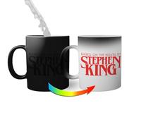 Horror Inspired Based On the novel By Stephen King Taza mágica | Funny Novelty Tazas mágicas 330ml