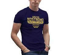 Horror Inspired Written The Novel by Stephen King Camiseta Azul Marino para Hombre Size M