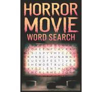 Horror Movie Word Search | Easy-to-Read Creepy Puzzles: Terrifying Word Search Fun for Horror Fans & Puzzle Lovers | 6”x9” Book