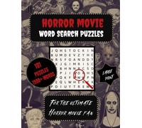 Horror Movie Word Search Puzzles: Horror Film Word Search Puzzle Book