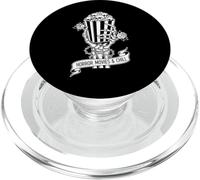 Horror Movies & Chill Skeleton Popcorn Funny Halloween PopSockets PopGrip para MagSafe