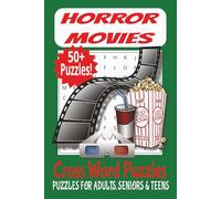 Horror Movies Word Search Puzzle Book: Word Search Puzzles with Easy to Read Print about Horror Movies and More | 6x9 inches | 120 pages … Great gift ... Holidays, Brain-teasers and Free Time