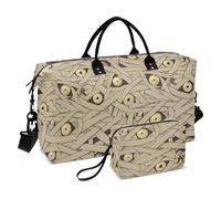 Horror Mummy Zombie - Bolsa de viaje con correa ajustable para senderismo, plegable, ideal para el día de todos los santos