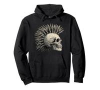 Horror Punk Zombie Mohawk Sudadera con Capucha