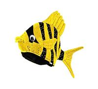 Horror-Shop Sombrero De Pez Tropical Amarillo