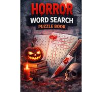 Horror Word Search: Activity Puzzles for Adults and Horror Fans , 6x9 inch Size , 110 Pages Of Scary Brain Games