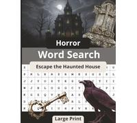 Horror Word Search Book: Escape the Haunted House