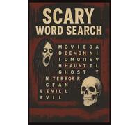 Horror Word Search Puzzle Book: 50+ Spooky Puzzles for Adults and Teens | 6x9 Inches, 110 Pages | Perfect for Vacations, Holidays, and Relaxing Free Time