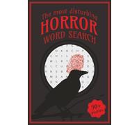 Horror Word Search Puzzle Book: Easy to Read Print | Scary Places, Creepy Creatures and More | 6x9 inches, 110 pages | Gift for Vacations, Holidays and Relaxing
