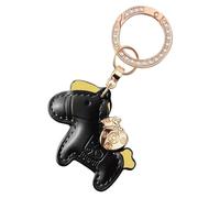 Horse Bag Charm | 2026 New Year Good Luck Auspicious | Chinese Leather Keychain Horse Decor - for Purse Backpack Car Office Travel Holiday Spring Festival Adults Kids Girls Boys