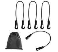 Horse Blanket Straps, Adjustable Elastic Tail Belt, Double-Ended Clip Fastener, 54cm/70cm/0.8cm, Secure Sheet Holder for Stable, Pasture, Travel, Reliable Animal Cover Support