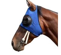 Horse Blinders - Protección ocular ligera y transpirable, antideslumbrante, ajuste cómodo, gorro de malla | Entrenamiento ecuestre, senderos al aire libre, saltos, eventos de carreras, S