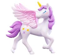 Horse Cake Topper Figurine - Cartoon Animal Birthday Decoration, Miniature Statue, Winged Horse Ornament | Landscaping Prop, Fun Dessert Accessory, Elegant Party Display for Cakes Table Celebration