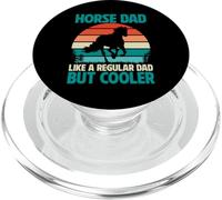Horse Dad es como un Padre Normal, Pero es un papá más Guay PopSockets PopGrip para MagSafe