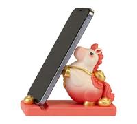 Horse Design Phone Stand, Cellphone Cradle, 3.94x2.01x3.23 Inches Resin Holder With Wealth Blessing Feature, Mobile Phone Stand, Resin Holder With Cute Design, Home Office Accessory For Girls