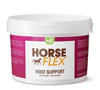 HORSE FLEX Polvo de apoyo para cascos para caballos para apoyo de pezuñas, piel y piel - 1000 gramos