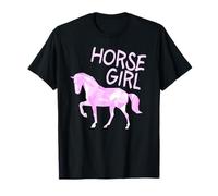 Horse Girl Caballo Equitacion Hípica Ecuestre Mujer Niña Camiseta