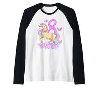 Horse Girl Cumple 8 años, Linda Amante de los Ponis Que Cumple 8 años Camiseta Manga Raglan