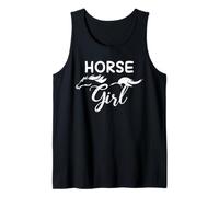 Horse Girl, me Encanta mi Amante de Montar a Caballo, Divertida, Ecuestre Camiseta sin Mangas