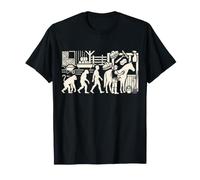 Horse Groomer Evolution Diseño de Cuidado Ecuestre Camiseta