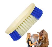 Horse Grooming Brushes, Shedding Scrubber Brushes, 8x2.48x1.77 pulgadas Ergonomic Equine Care Tool, Comfortable Livestock Body, Tail Cleaning for Horses y Cleaning