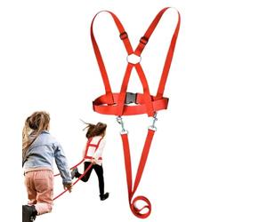 Horse Harness Kids, Adjustable Riding Gear, Wear Resistant Outdoor Equipment, Role Play Horse Toy Accessory Sturdy Kids Riding Harness for Friends Family Boys Teens Girls Outdoor Activity Use