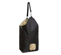 Horse Hay Bag, Equestrian Feeder Net, Large Capacity Hay Carrier, 18.11x13.78x7.09 Inches Compact Oxford Cloth Sack, Stable Storage for Goat, Barn, Stallcorral, Feeding and Travel