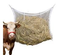 Horse Hay Feeder Bag - Bite Proof Feeding Supplies, Hanging Hay Bag for Goats Sheep Horses, Durable Feed Storage for Fences Trailers Stables Pastures Barn Outdoor Livestock Feeding Equipment