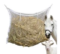 Horse Hay Nets - Bite-Proof Feeding Supplies, Goat Hay Feeder, Goats, Sheep, Horse, Fences, Trailers, Stables, Pastures, Barn, Slow Feed Haay Net, Livestock Feeding Supplies, Equine Bag, Farm Animal F