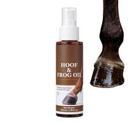 Horse Hoof Oil Spray,100ml Strengthening Nourishing Moisturizing Solution | Horse Hoof Liquid | Racing Daily Indoor Outdoor Yard Stalls Farm Poultry Goat Winter Care Routine