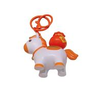 Horse Keychain - Collectible Pendant For Travel | Resin Body With Rotating Fortune Bag, Sound Feature Accessory, Animal Charm Ornament, Decorative Gift Piece For Boys Girls Adults Kids Holiday