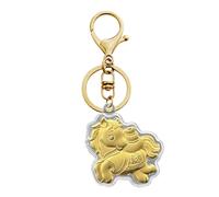 Horse Keychain - Wealth Symbol Phone Charm for New Year | Cute Decorative Accessory with Design, Portable Bag Pendant & Stylish Gift for Adults, Children, Family, Friends, Winter Festival, Purse