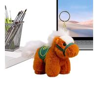Horse Keyring - 14cm Lunar Year of The Horse Keychain 2026 | Plush Mascot Doll Keychain | Cartoon Keepsake For Friends, Family | Birthday, Festival, New Year Gift