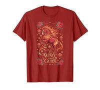 Horse Lady Wind My Guide Zodiac Rider Fortune Camiseta